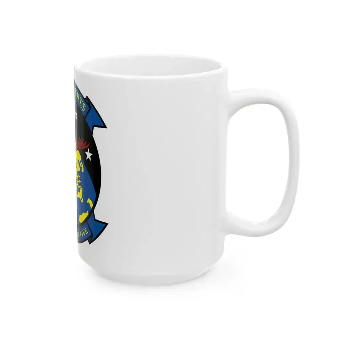 HSC 25 Island Knights 2 (U.S. Navy) White Coffee Mug - Go Mug Yourself
