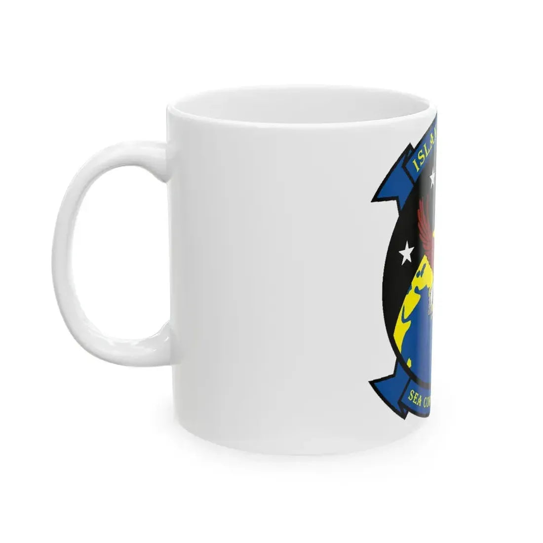 HSC 25 Island Knights 2 (U.S. Navy) White Coffee Mug - Go Mug Yourself