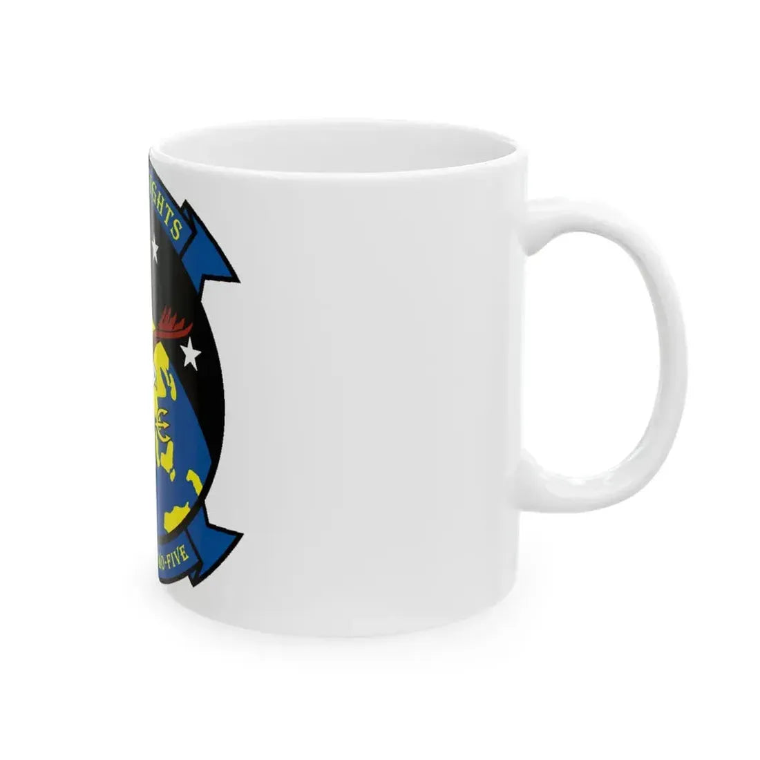 HSC 25 Island Knights 2 (U.S. Navy) White Coffee Mug - Go Mug Yourself