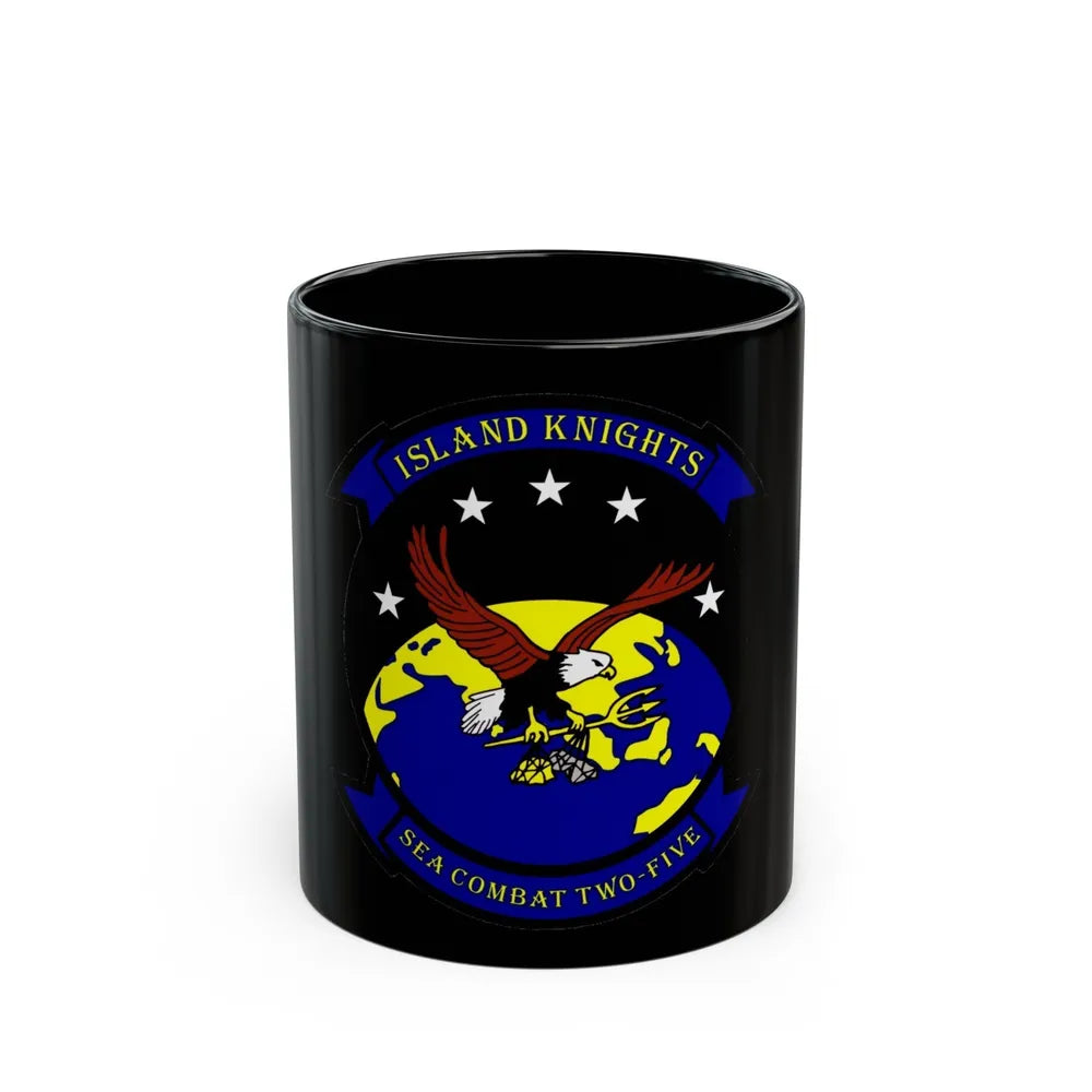 HSC 25 (U.S. Navy) Black Coffee Mug-11oz-Go Mug Yourself