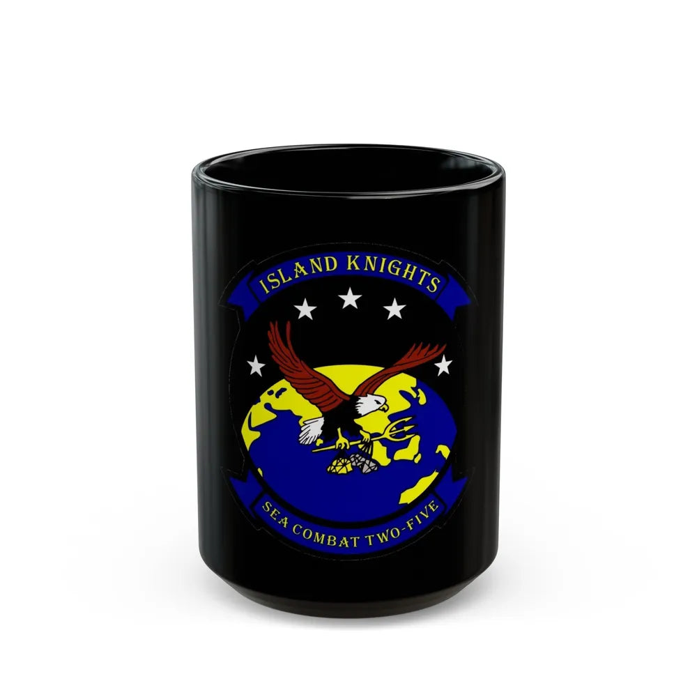 HSC 25 (U.S. Navy) Black Coffee Mug-15oz-Go Mug Yourself