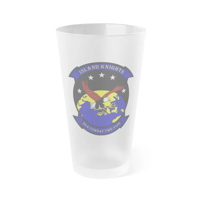 HSC 25 (U.S. Navy) Frosted Pint Glass 16oz-Go Mug Yourself