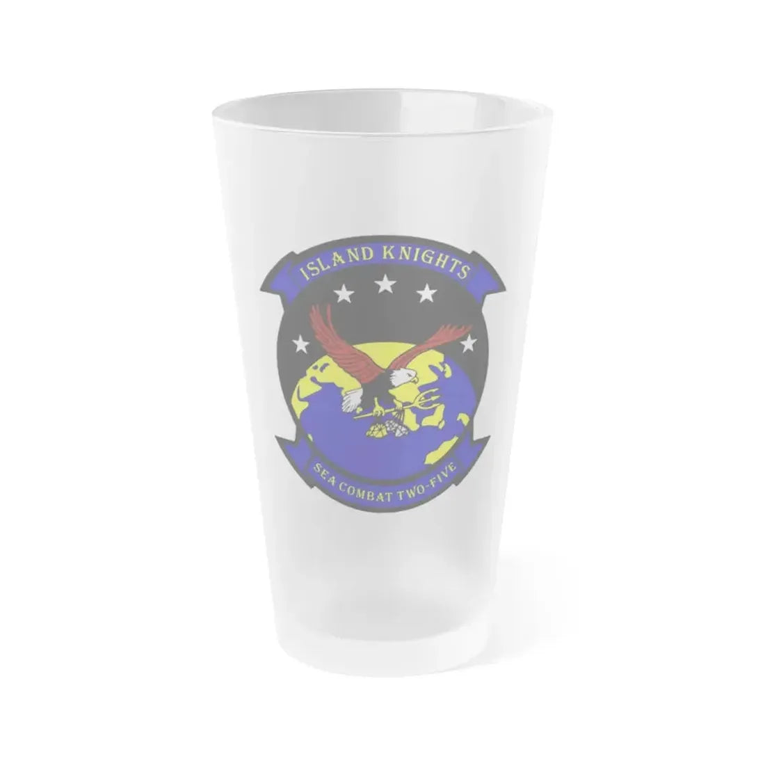 HSC 25 (U.S. Navy) Frosted Pint Glass 16oz Default Title - Go Mug Yourself