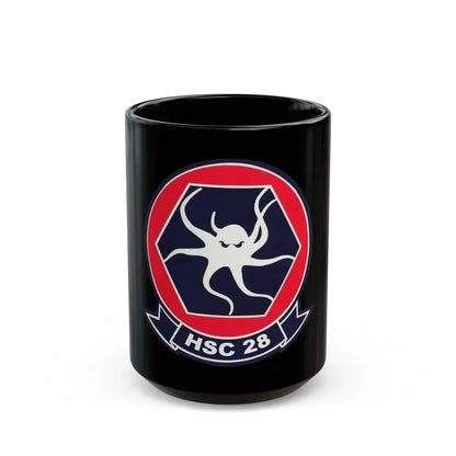 HSC 28 (U.S. Navy) Black Coffee Mug 15oz - Go Mug Yourself