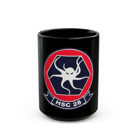 HSC 28 (U.S. Navy) Black Coffee Mug 15oz - Go Mug Yourself