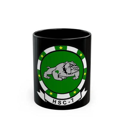 HSC 7 (U.S. Navy) Black Coffee Mug 11oz - Go Mug Yourself