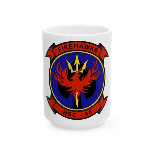 HSC 85 1 (U.S. Navy) White Coffee Mug-15oz-Go Mug Yourself