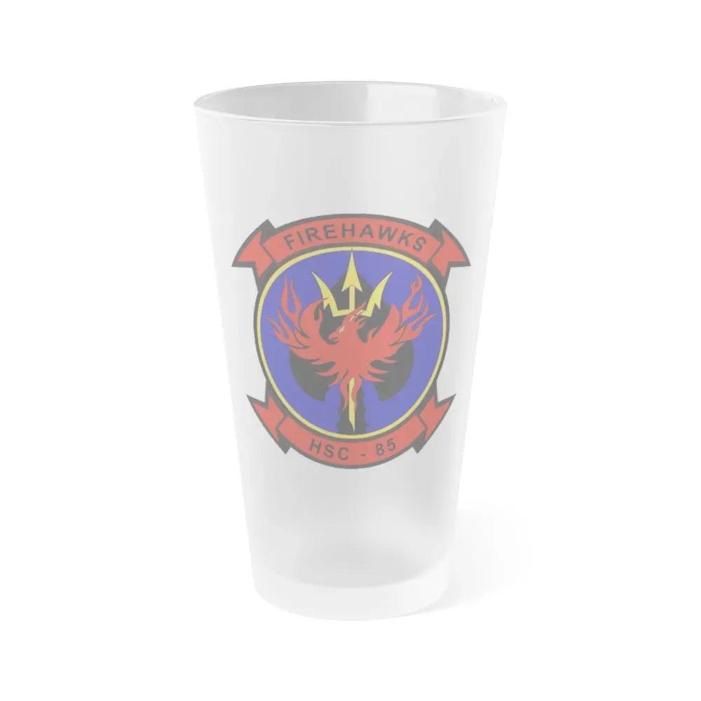 HSC 85 1 (U.S. Navy) Frosted Pint Glass 16oz Default Title - Go Mug Yourself