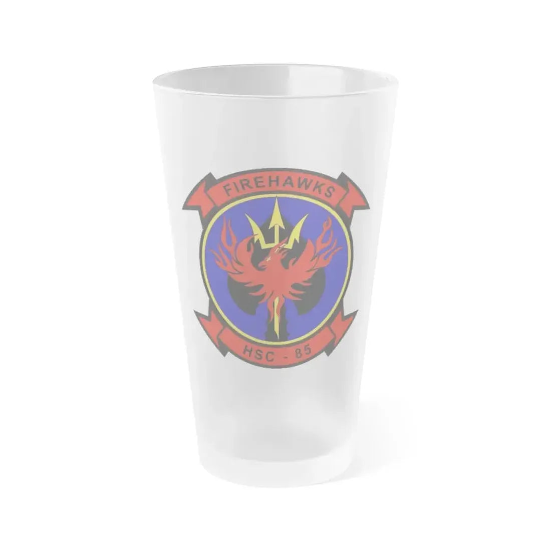 HSC 85 1 (U.S. Navy) Frosted Pint Glass 16oz Default Title - Go Mug Yourself