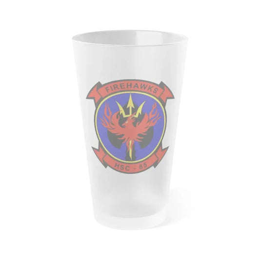 HSC 85 1 (U.S. Navy) Frosted Pint Glass 16oz Default Title - Go Mug Yourself