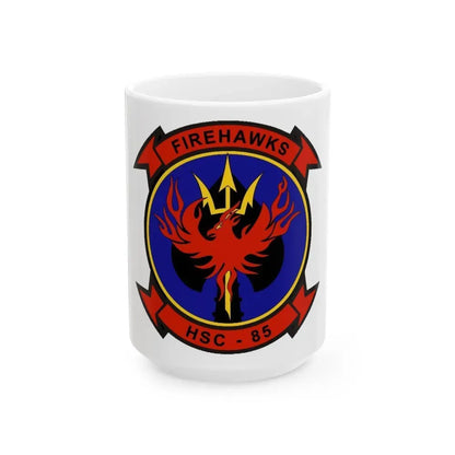 HSC 85 1 (U.S. Navy) White Coffee Mug 15oz - Go Mug Yourself