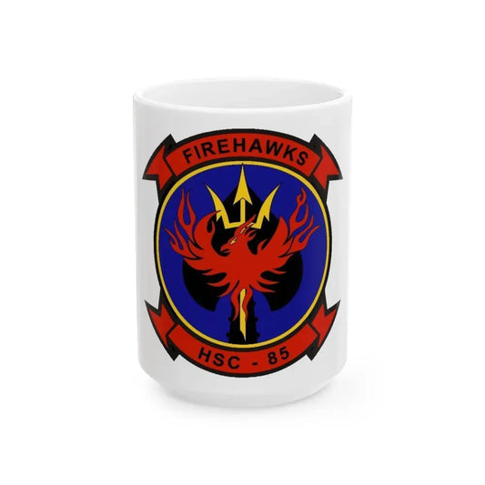 HSC 85 1 (U.S. Navy) White Coffee Mug 15oz - Go Mug Yourself