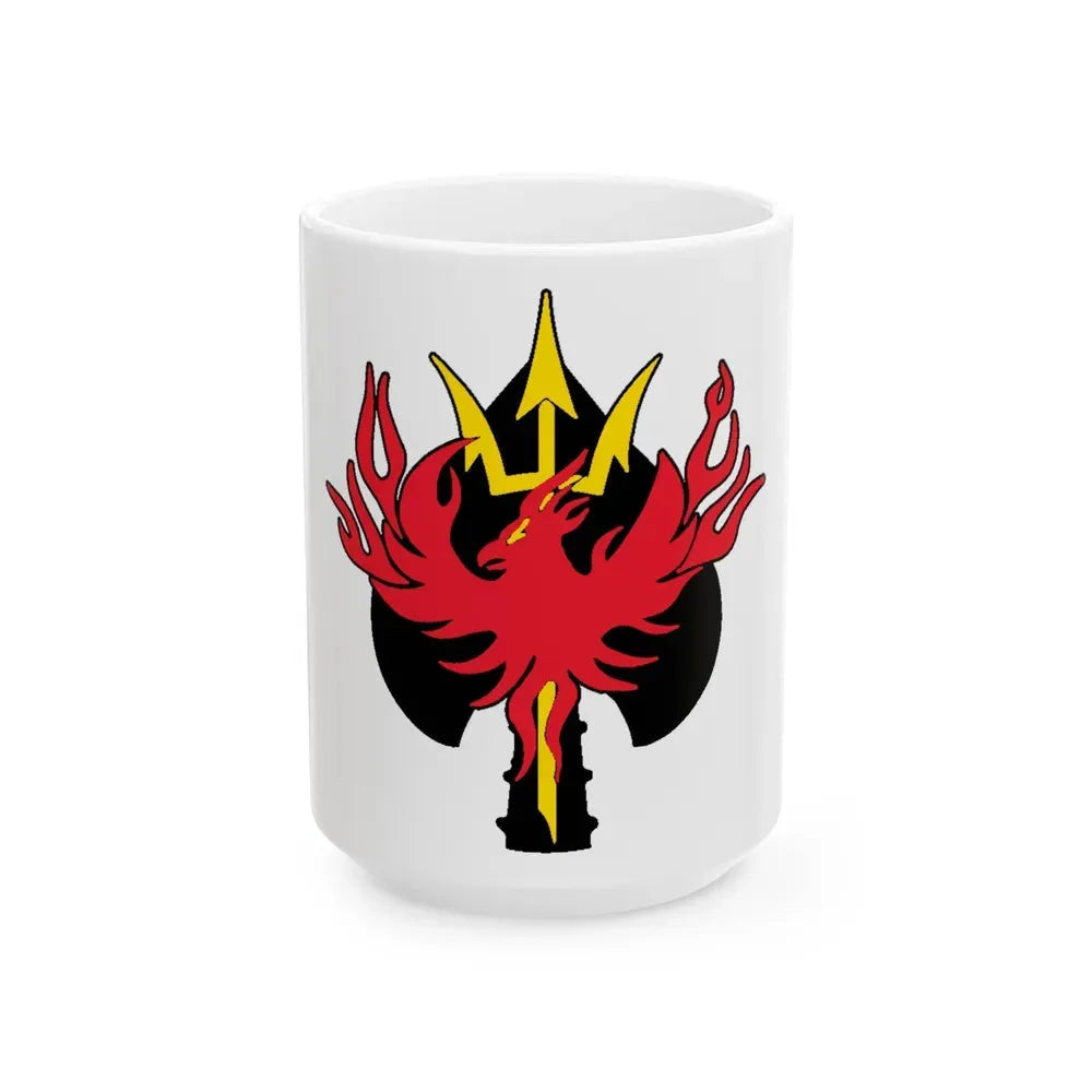 HSC 85 (U.S. Navy) White Coffee Mug 15oz - Go Mug Yourself