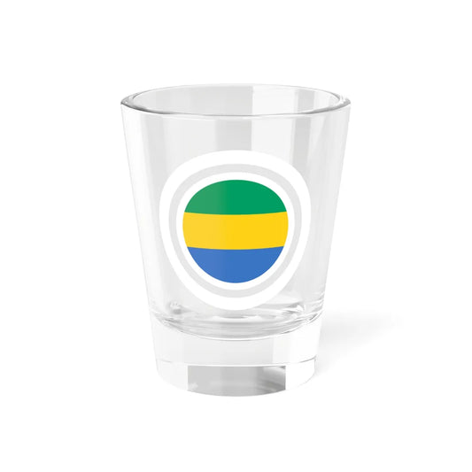 HSGabon (Gabon) Shot Glass 1.5oz 1.5oz - Go Mug Yourself