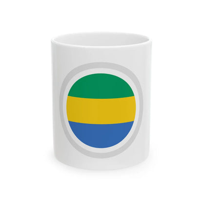 HSGabon (Gabon) White Coffee Mug 11oz - Go Mug Yourself