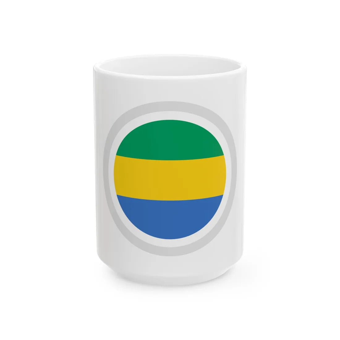 HSGabon (Gabon) White Coffee Mug 15oz - Go Mug Yourself