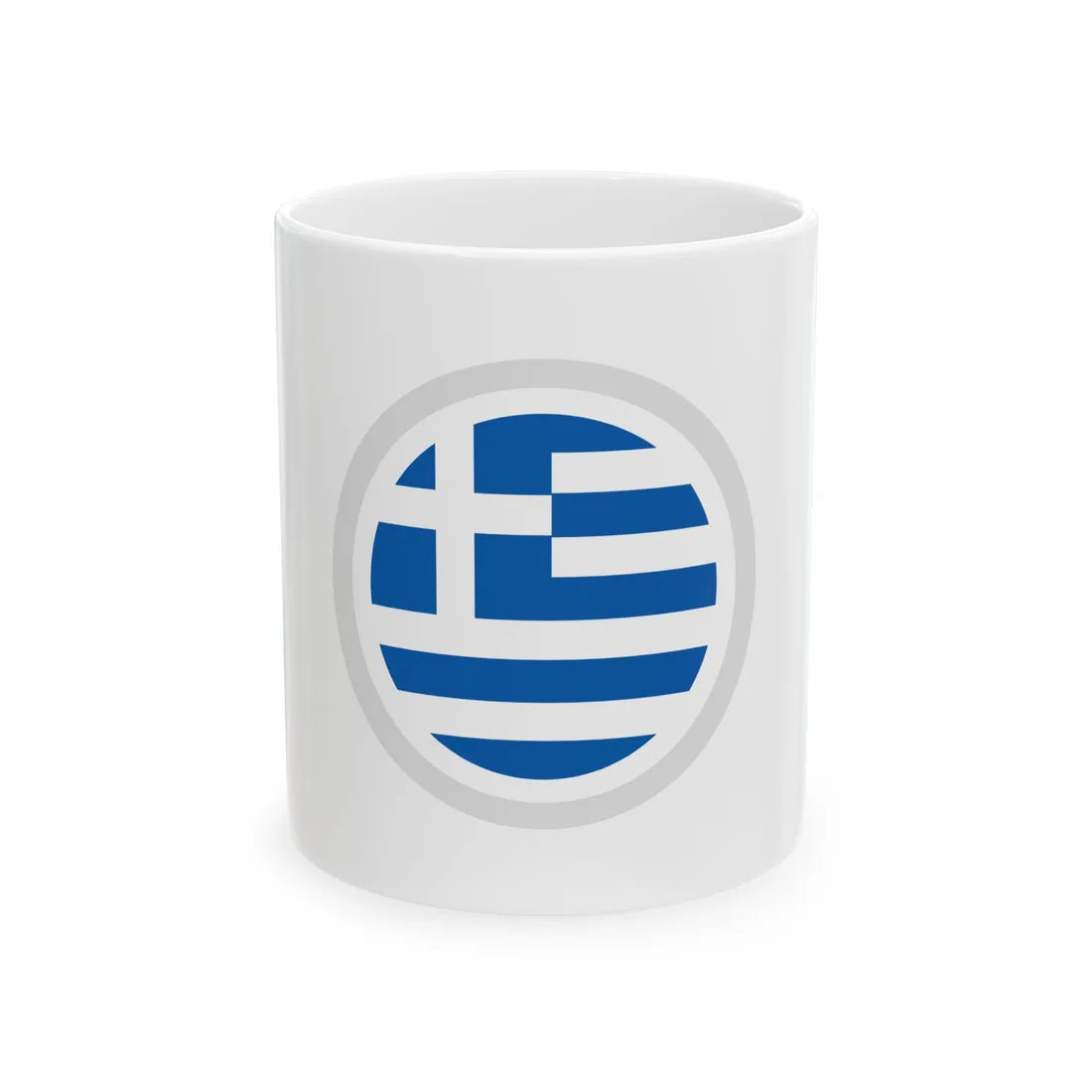 HSGreece (Greece) White Coffee Mug 11oz - Go Mug Yourself