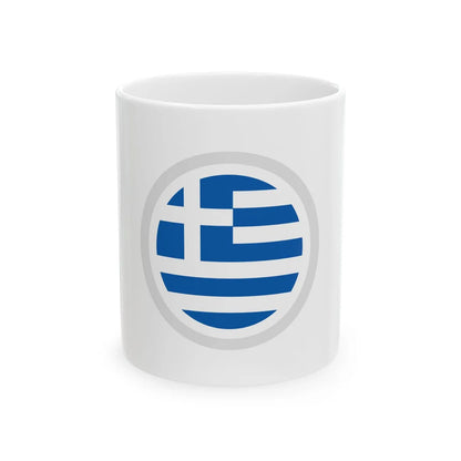 HSGreece (Greece) White Coffee Mug 11oz - Go Mug Yourself