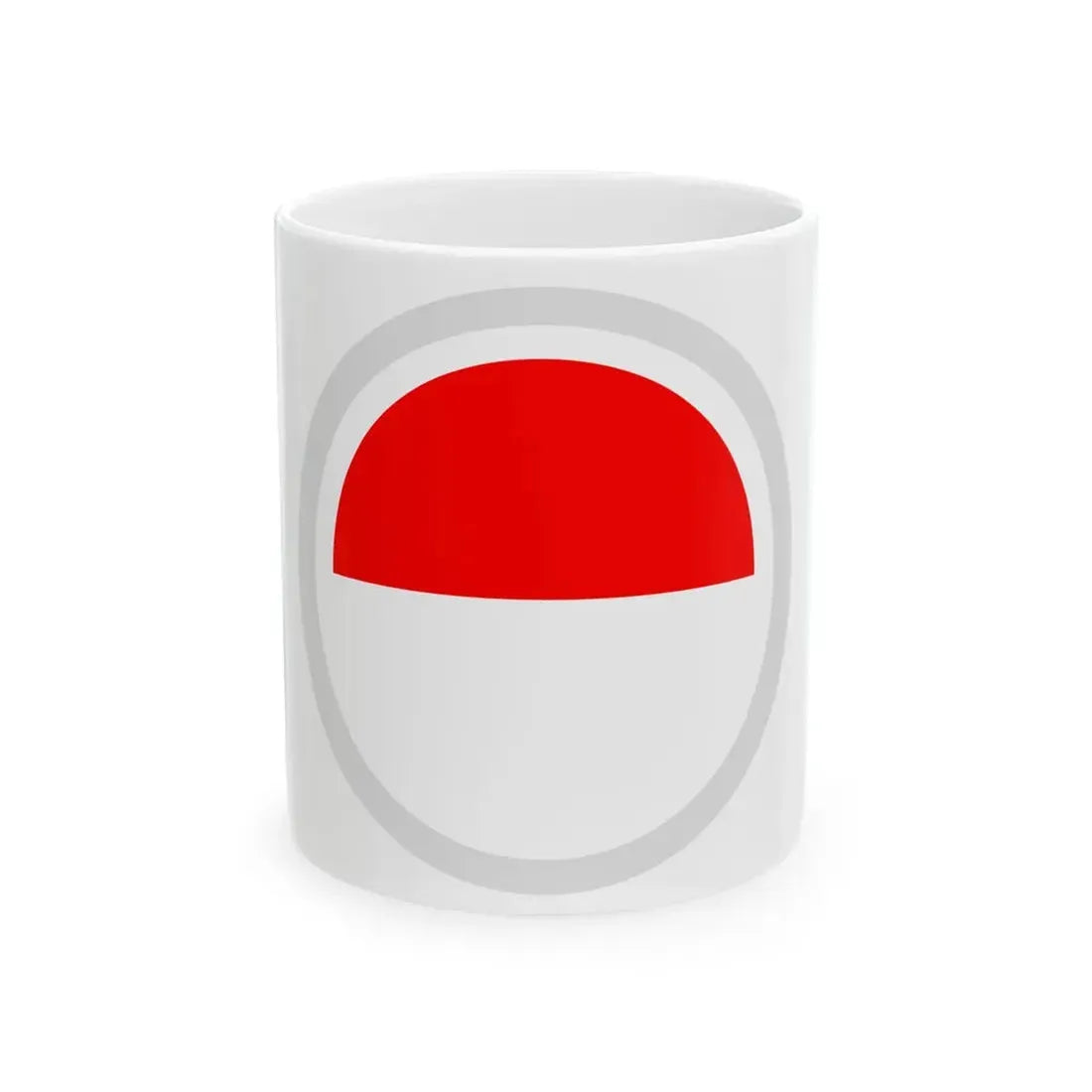 HSIndonesia (Indonesia) White Coffee Mug 11oz - Go Mug Yourself