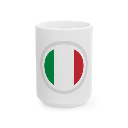 HSItaly (Italy) White Coffee Mug 15oz - Go Mug Yourself
