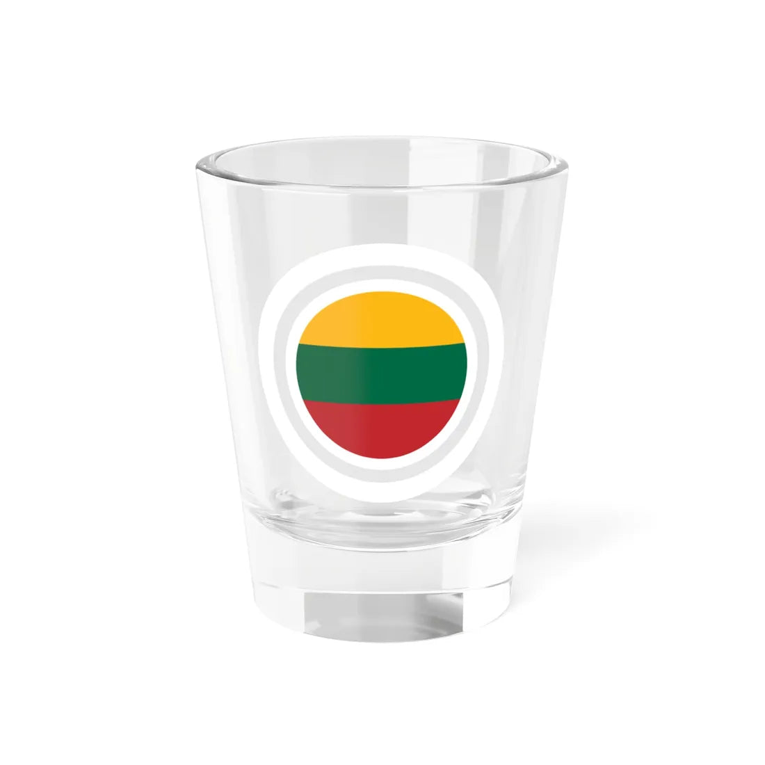 HSLithuania (Lithuania) Shot Glass 1.5oz 1.5oz - Go Mug Yourself