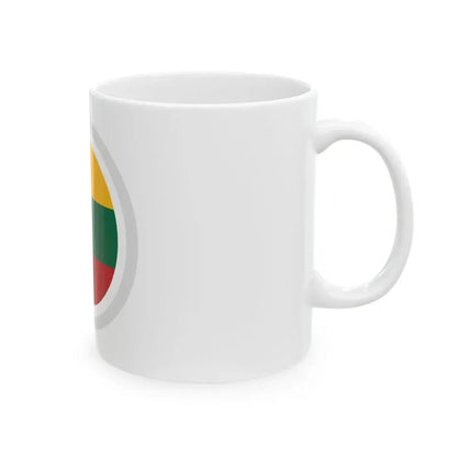 HSLithuania (Lithuania) White Coffee Mug - Go Mug Yourself