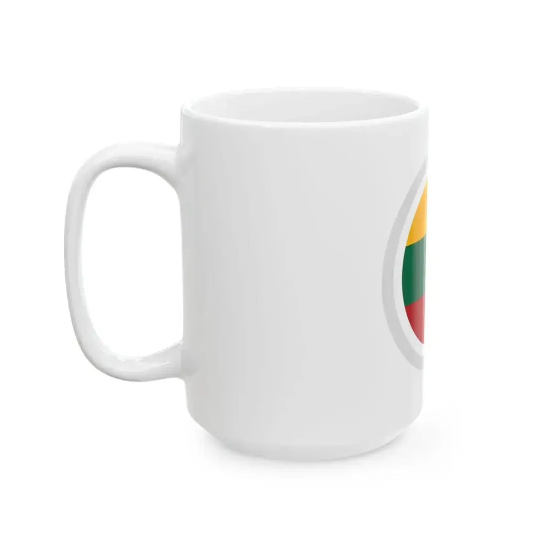 HSLithuania (Lithuania) White Coffee Mug - Go Mug Yourself