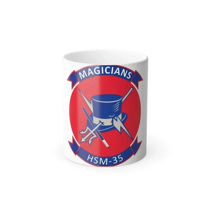 HSM 35 Helicopter Maritime Strike Squadron 35 (U.S. Navy) Color Changing Mug 11oz Default Title 11oz - Go Mug Yourself