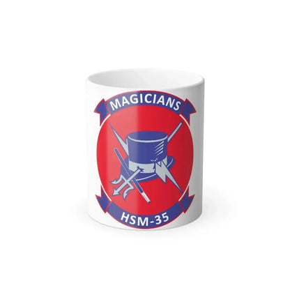 HSM 35 Magicians (U.S. Navy) Color Changing Mug 11oz Default Title 11oz - Go Mug Yourself