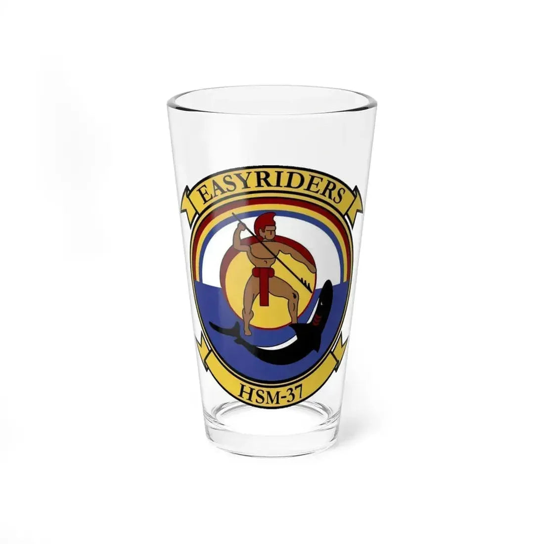 HSM 37 Helicopter Maritime Strike Squadron 37 (U.S. Navy) Pint Glass 16oz 16oz - Go Mug Yourself
