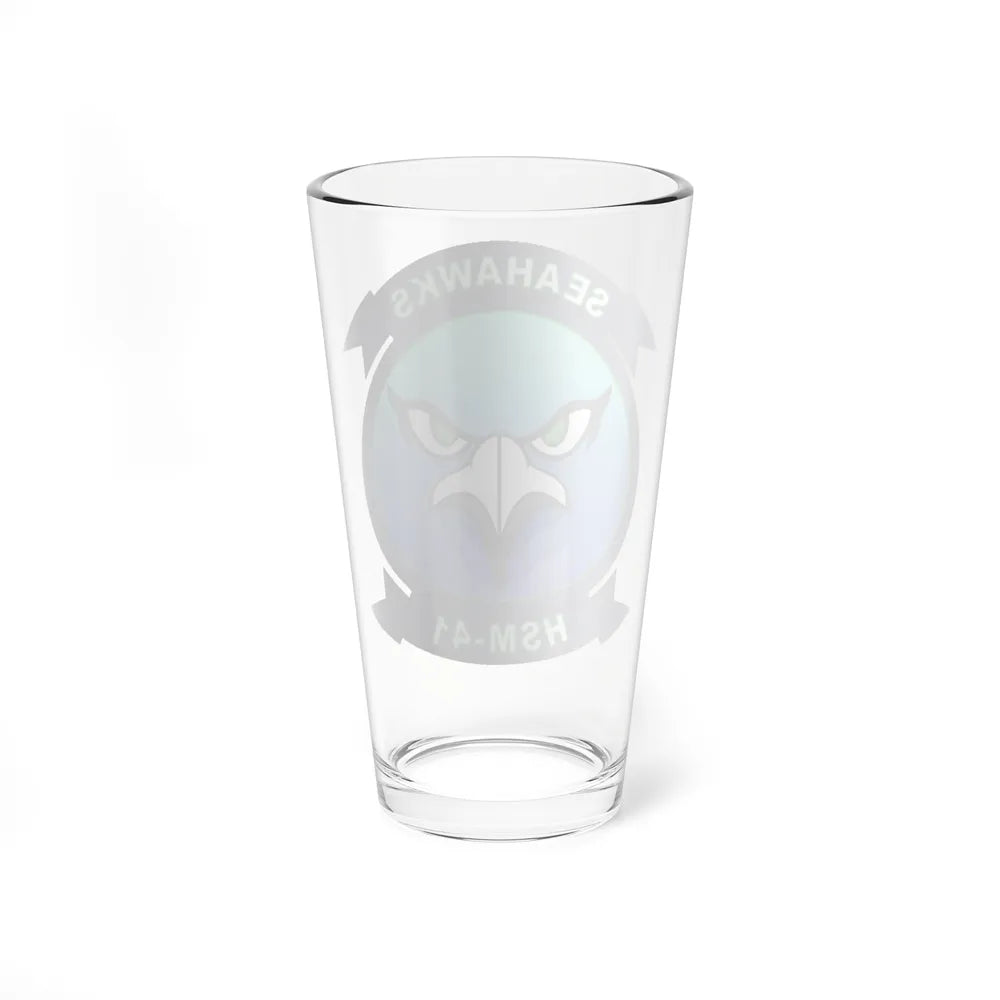 HSM 41 Helicopter Maritime Strike Squadron 41 (U.S. Navy) Pint Glass 16oz-Go Mug Yourself