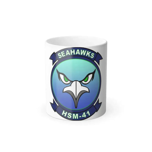 HSM 41 Helicopter Maritime Strike Squadron 41 (U.S. Navy) Color Changing Mug 11oz Default Title 11oz - Go Mug Yourself