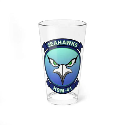 HSM 41 Helicopter Maritime Strike Squadron 41 (U.S. Navy) Pint Glass 16oz 16oz - Go Mug Yourself