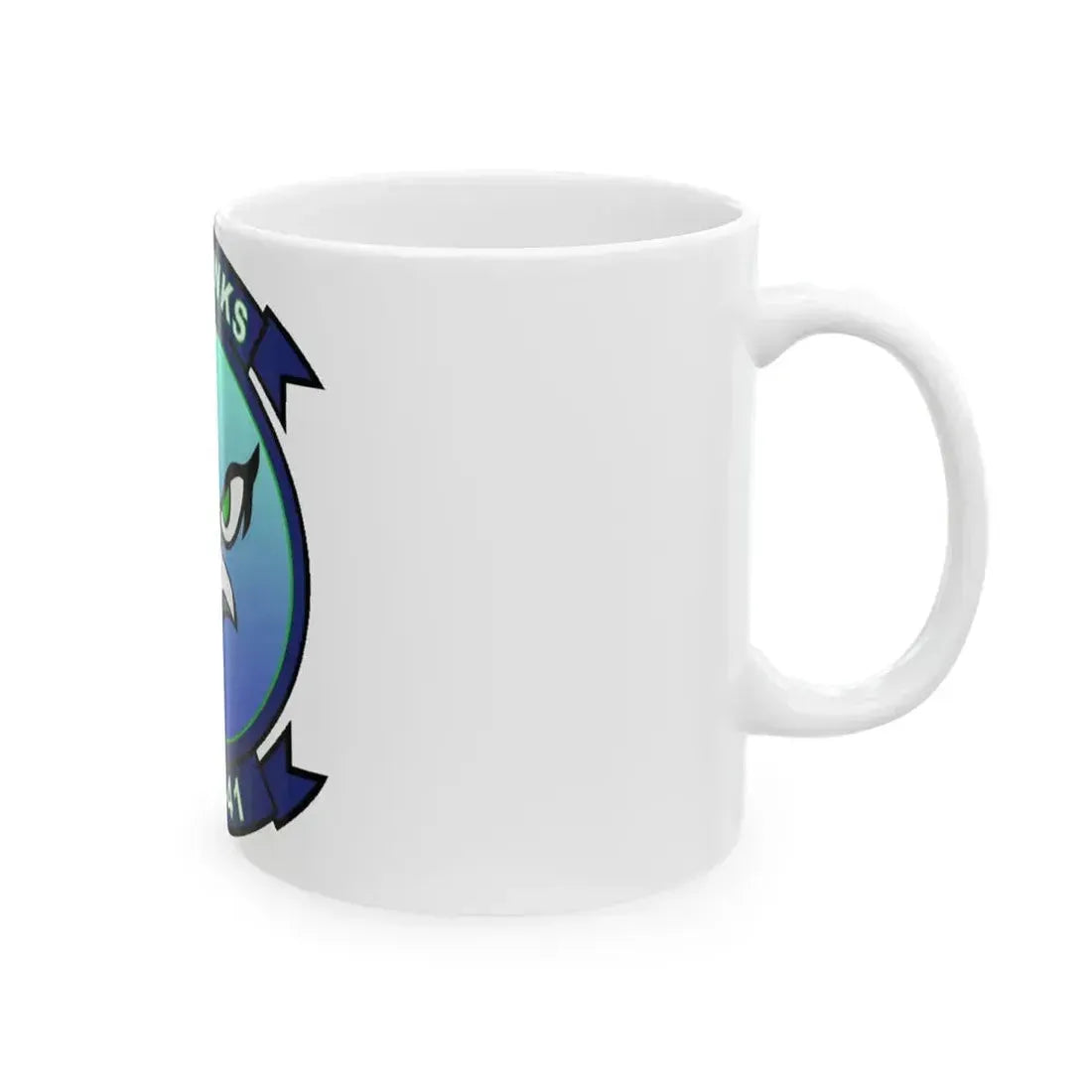 HSM 41 Helicopter Maritime Strike Squadron 41 (U.S. Navy) White Coffee Mug - Go Mug Yourself