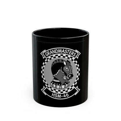 HSM 46 (U.S. Navy) Black Coffee Mug 11oz - Go Mug Yourself
