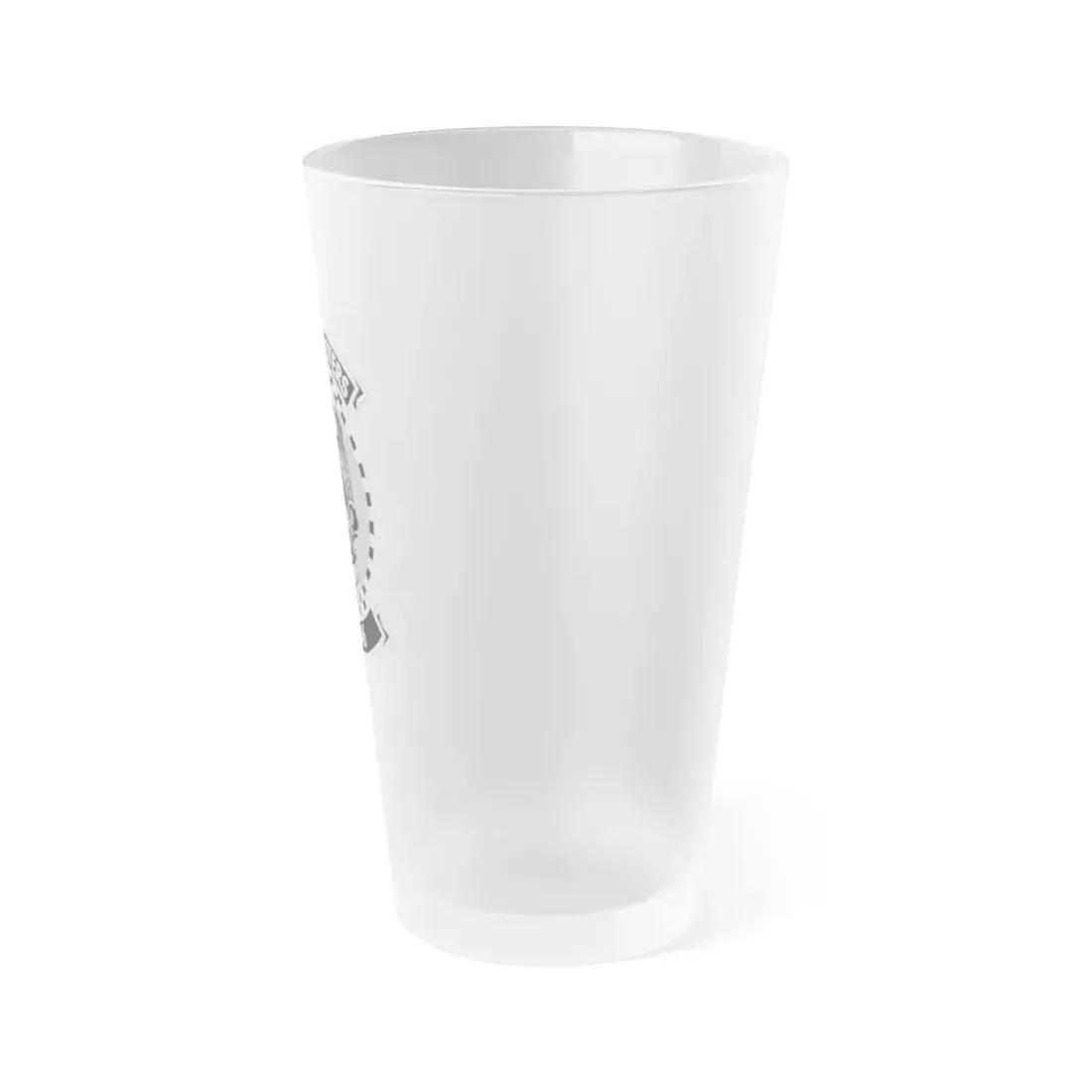 HSM 46 (U.S. Navy) Frosted Pint Glass 16oz - Go Mug Yourself