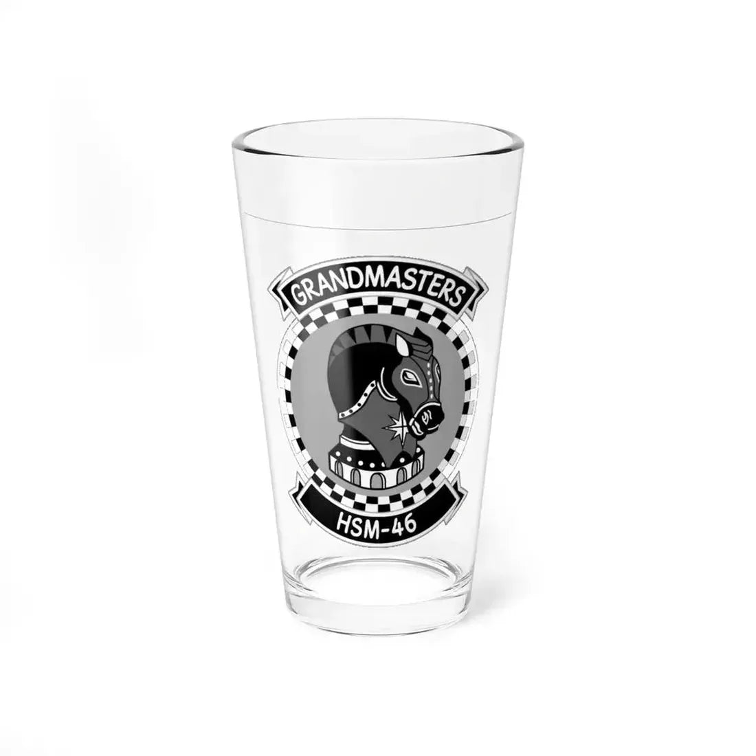 HSM 46 (U.S. Navy) Pint Glass 16oz 16oz - Go Mug Yourself
