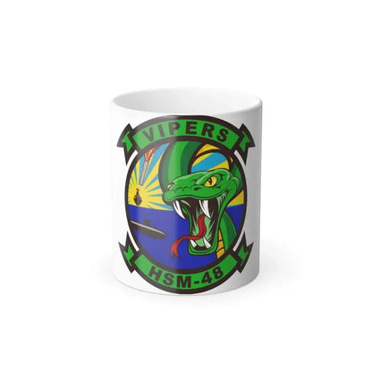 HSM 48 Helicopter Maritime Strike Squadron 48 (U.S. Navy) Color Changing Mug 11oz Default Title 11oz - Go Mug Yourself