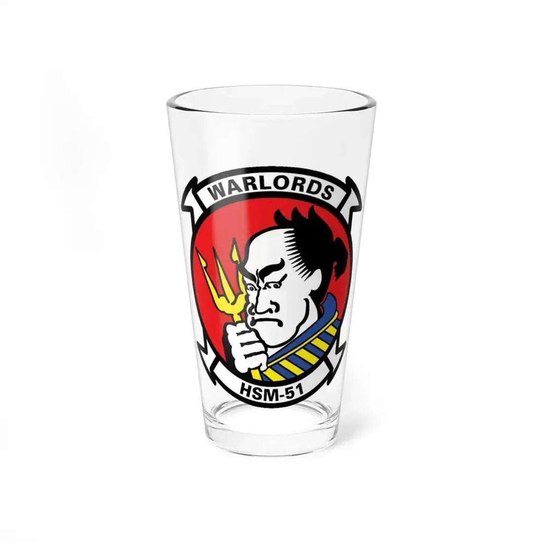 HSM 51 Helicopter Maritime Strike Squadron 51 (U.S. Navy) Pint Glass 16oz 16oz - Go Mug Yourself