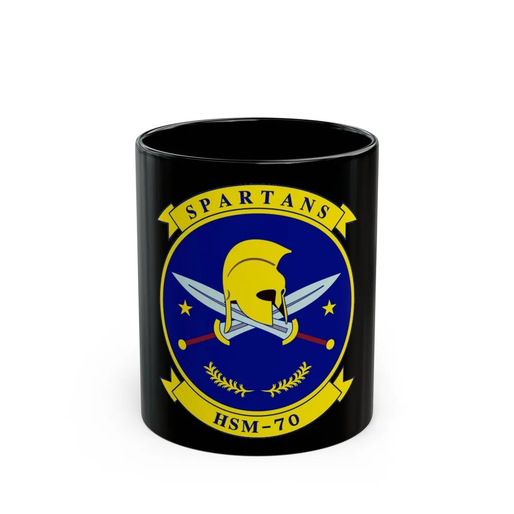 HSM 70 Helicopter Maritime Strike Squadron 70 (U.S. Navy) Black Coffee Mug-11oz-Go Mug Yourself