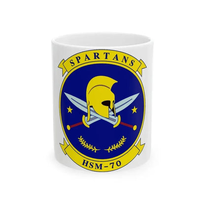 HSM 70 Helicopter Maritime Strike Squadron 70 (U.S. Navy) White Coffee Mug 11oz - Go Mug Yourself
