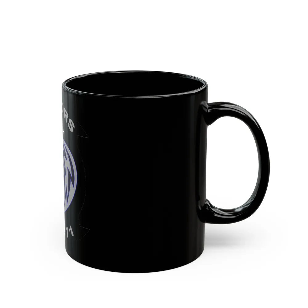 HSM 71 Raptors (U.S. Navy) Black Coffee Mug-Go Mug Yourself