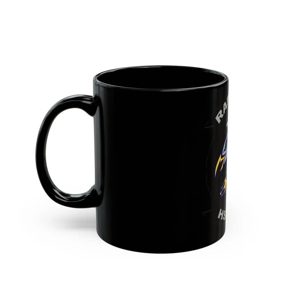 HSM 71 Raptors (U.S. Navy) Black Coffee Mug-Go Mug Yourself