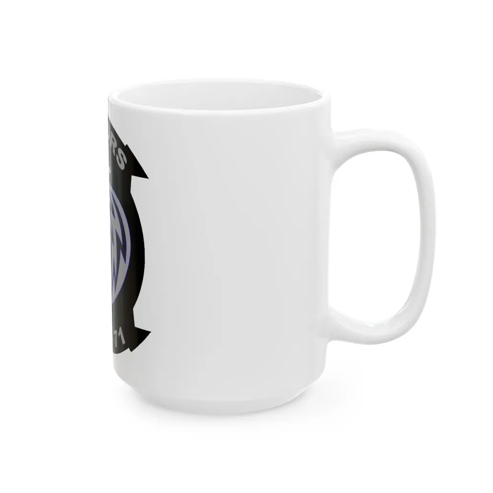 HSM 71 Raptors (U.S. Navy) White Coffee Mug-Go Mug Yourself