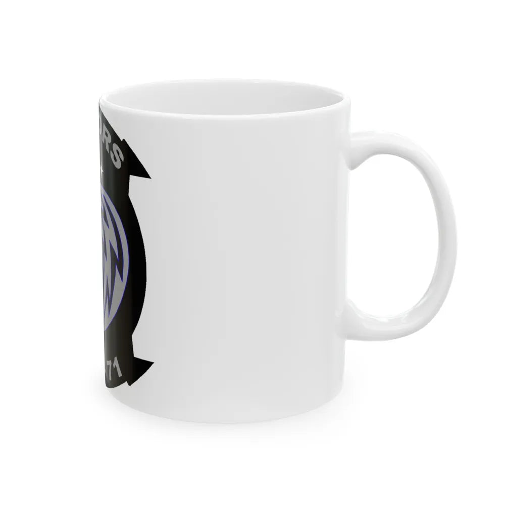 HSM 71 Raptors (U.S. Navy) White Coffee Mug-Go Mug Yourself