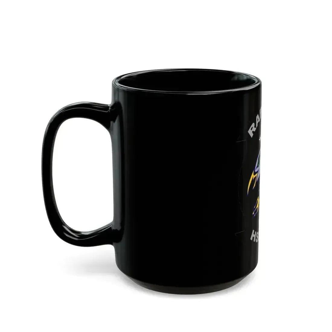 HSM 71 Raptors (U.S. Navy) Black Coffee Mug - Go Mug Yourself