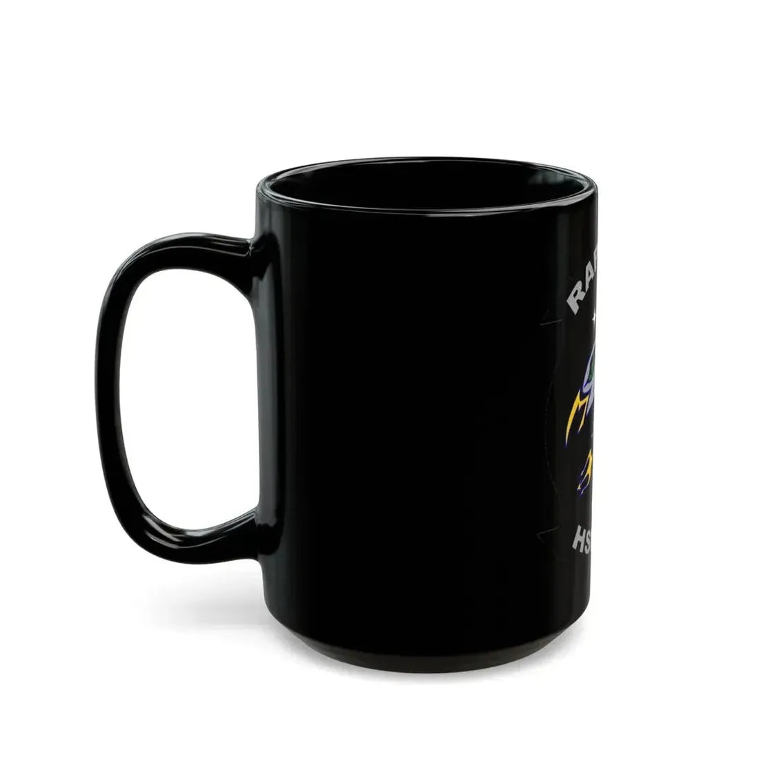 HSM 71 Raptors (U.S. Navy) Black Coffee Mug - Go Mug Yourself
