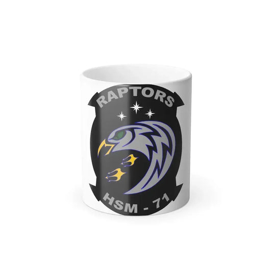 HSM 71 Raptors (U.S. Navy) Color Changing Mug 11oz Default Title 11oz - Go Mug Yourself