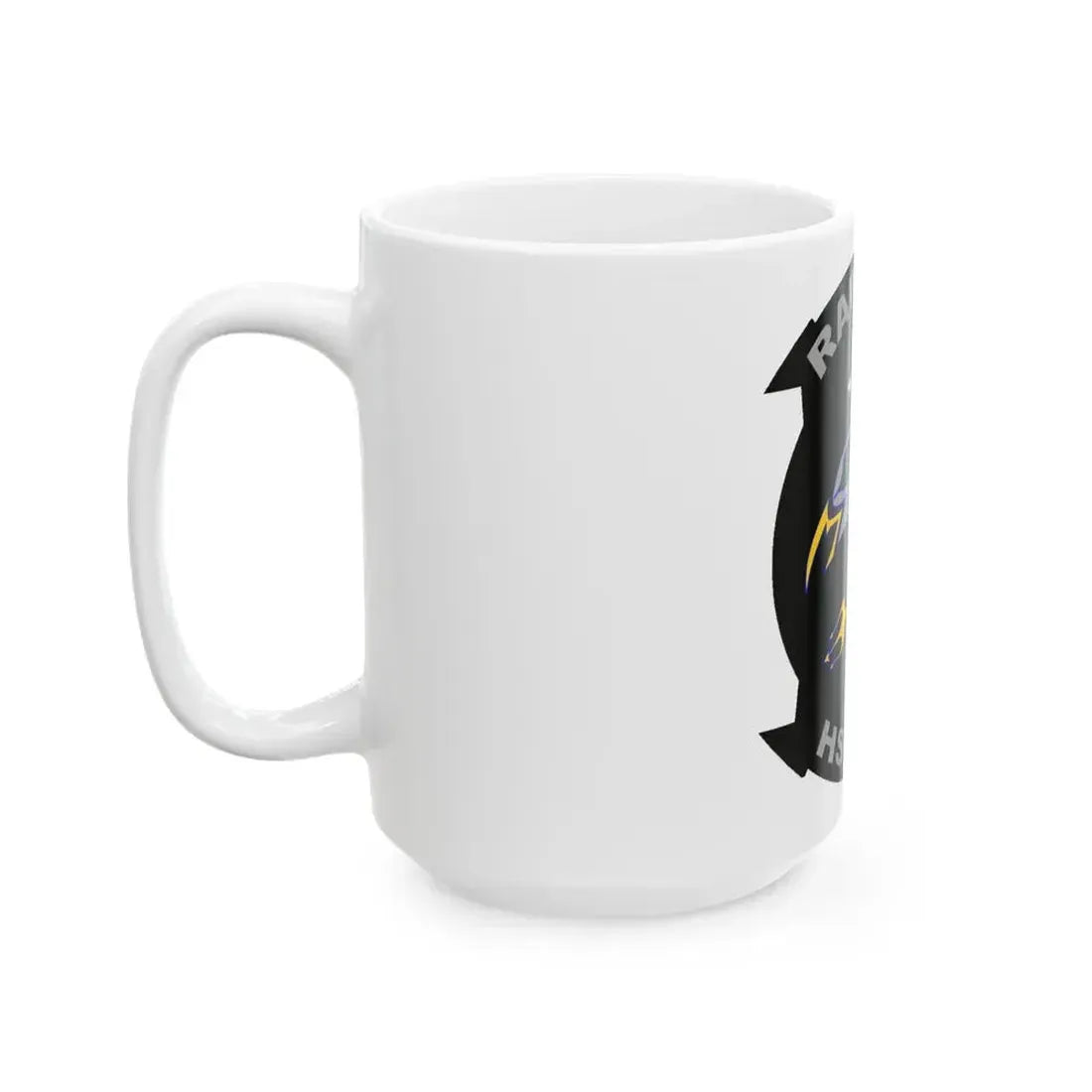 HSM 71 Raptors (U.S. Navy) White Coffee Mug - Go Mug Yourself