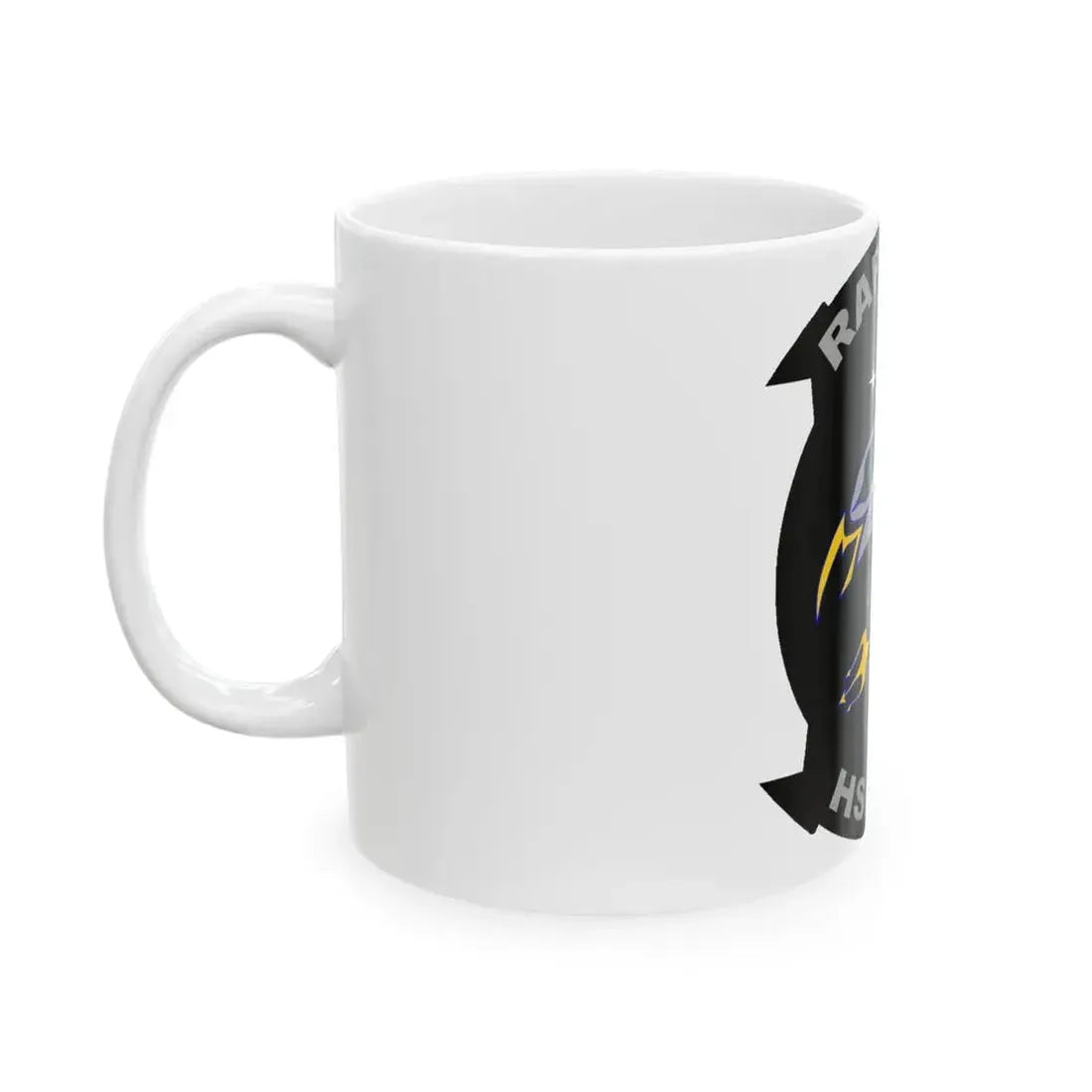 HSM 71 Raptors (U.S. Navy) White Coffee Mug - Go Mug Yourself